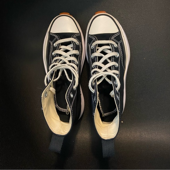 CONVERSE HITOP PLATFORM SNEAKERS♠️✨🖤 - Picture 3 of 11